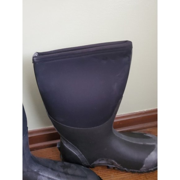 Bogs Mens Black Rubber/Nylon Classic High Insulated Winter Boots main image 12